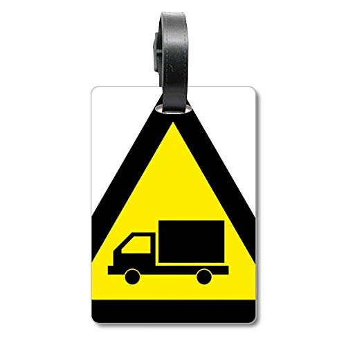 Symbole d'avertissement pour camion résistant et étiquette de sac