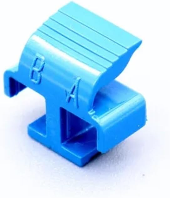 SC Fiber Optic Jumper Clip Connector, SC LC 2.0, 3.0 Duplex, SM MM AP, Fiber Optic Accessory, SC,(SC Gray 100PCS)