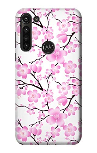 Coque Moto G8 Power anti-rayures - Housse de protection fleurie contre les chutes du quotidien