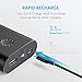 Anker PowerCore+ 10050 Premium Aluminum Portable Charger with Qualcomm Quick Charge 3.0, 10050mAh Power Bank with PowerIQ Technology for iPhone, iPad, Samsung Galaxy, Android Phones and More