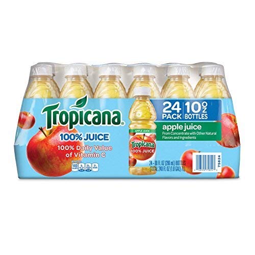 Tropicana 100% Apple Juice - 24/10 oz. bottles by MegaDeal