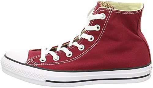 maroon high top chucks