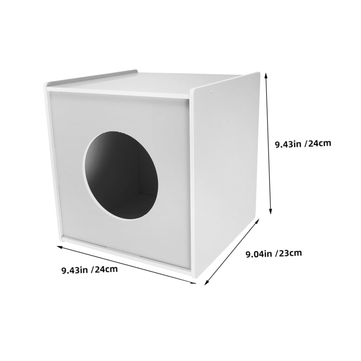Amosfun Urne de Vote Élégante en PVC et Design Multifonctionnel et Collecte de Billets Boîte à Présents Blanche avec Grosse Capacité de Tombola pour Réunion