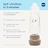 MAM 9oz Easy Start Anti-Colic+ Vented Baby Bottles, 2+ meses, 6 piezas, Niña | Flujo medio + 2 tetinas de regalo (flujo rápido y extra rápido), Reduce cólicos, gases y reflujo, Fácil limpieza, Sin BPA, Hecho en Europa 4