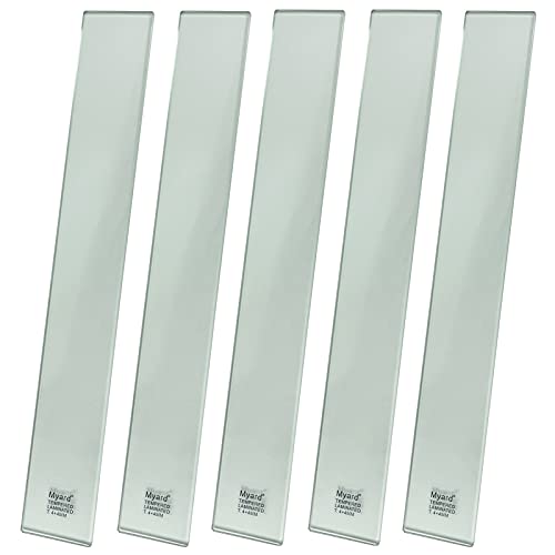 Balaustres de vidrio templado de 32 pulgadas para proteger terrazas sin perder las vistas