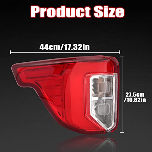 Mzorange Tail Light Rear Brake Lamp For Ford Explorer 2020 2021 2022 (Left Driver Side) #TOP1