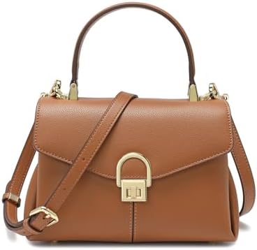 Top Handle Leather Tote Satchel Bag for Women, Ladies Shoulder Pu...