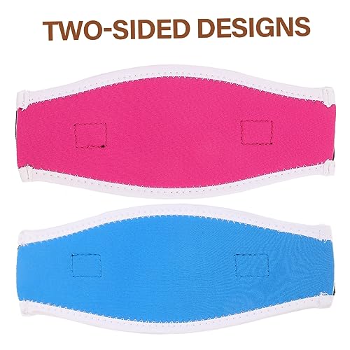 Cubierta de buceo Yardwe de doble capa con protector de cabello para gafas de snorkel 7