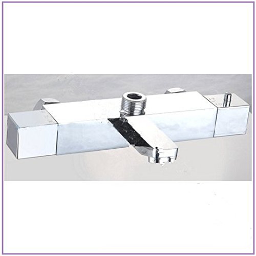 Mitigeur douche et bain thermostatique carré Gowe haute précision