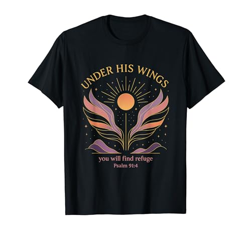 Under His Wings Psalm 91:4 Faith �O���t�B�b�N�f�U�C�� T�V���c