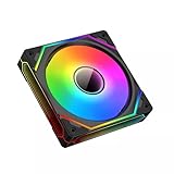 Débit d'air : 40.6 CFM Ventilateur boitier PC Xigmatek Infinity PRO 3 (Noir) (noir)