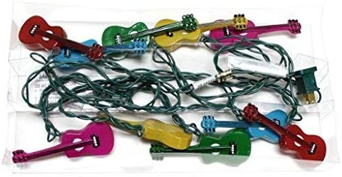 Miniatura 2 de Kurt S. Adler UL1855 - Juego de luces de guitarra multicolor, 10 luces