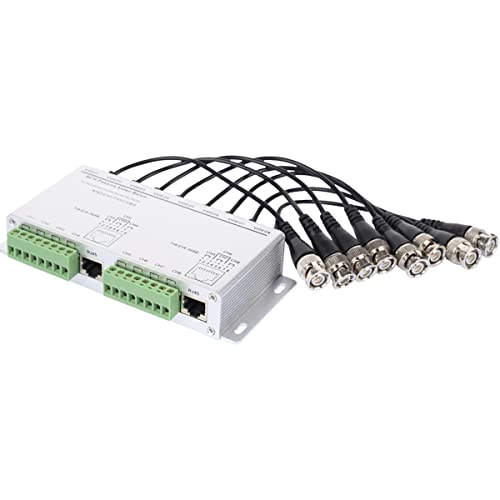 Câble 720P 1080P émetteur récepteur passif balun vidéo 8 canaux BNC