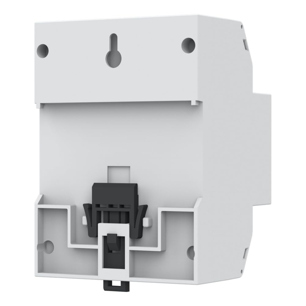 HomeWizard kWh metr WLAN 3-fazowy, certyfikat MID, szyna DIN 35 mm, 100 A, 230 V, licznik zasilania solarnego elektrowni balkonowej, szary