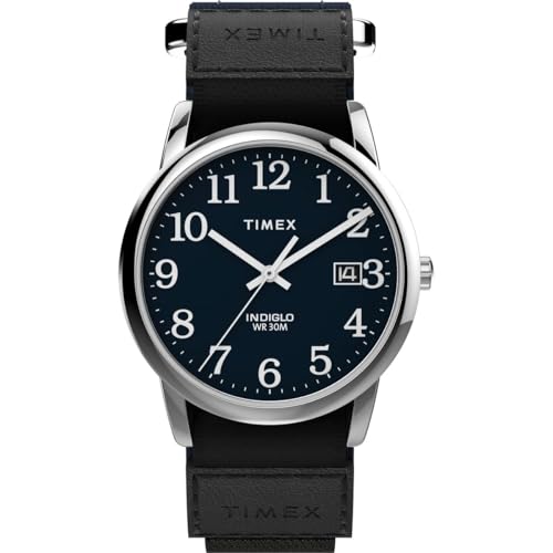 Image of TIMEX Easy Reader 35 mm Blue Dial Men Analog Watch TW2U85000