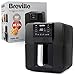 Price comparison product image Breville Halo Air Fryer | Digital Large Air Fryer Oven | 5.5 L | Fry, Bake, Roast & Grill | 1700 W | Energy Efficient | Black [VDF126]