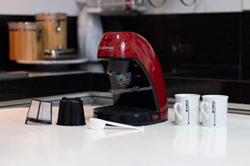 Cafeteira Cadence Single Colors, 110V, Vermelho, 240ml, CAF211
