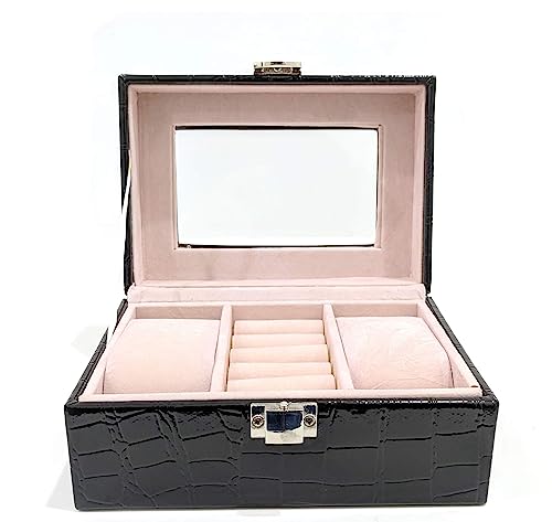 Goldedge Jewelry Organizer Men and
