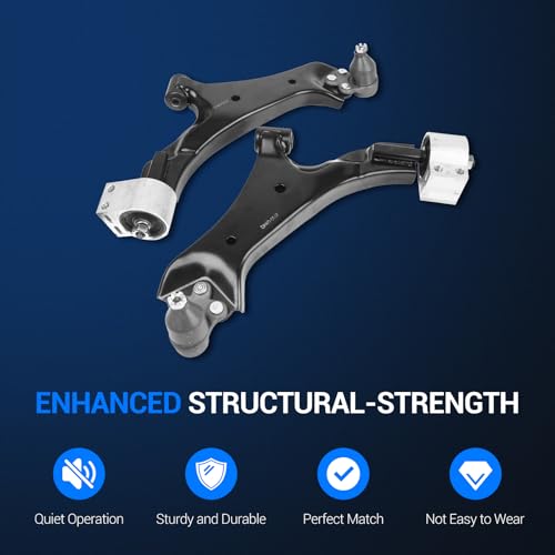 Autoround Front Lower Control Arm w/Ball Joint Compatible with 2010-2017 Chevy Equinox, GMC Terrain, 2pcs - RK623489 RK623488 by Autoround - Used condition - Image 4