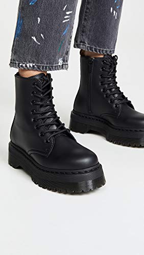 Image of Dr. Martens, Vegan Jadon II 8-Eye Synthetic Platform Boot for Men and Women