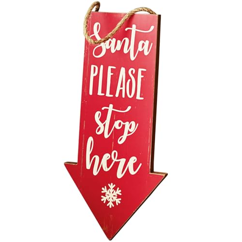 Loberon Dekoboard Saint, Antik-Finish, weihnachtliches Motiv,...