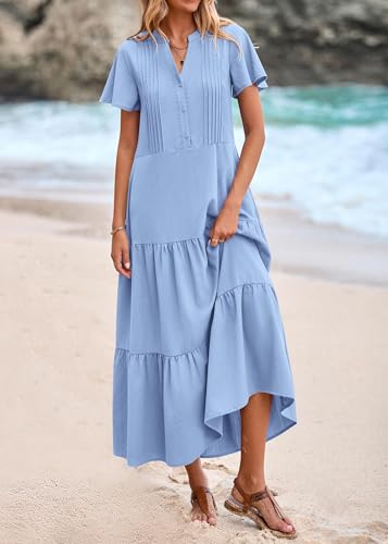 Image of KIRUNDO Summer Maxi Dresses for Women 2026