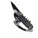CRKT Guppie Multitool: Slip Joint Adjustable Wrench, Black Knife Blade, Removable Bit Driver with LED Light, Carabiner, Bottle Opener, Pocket Clip 9070