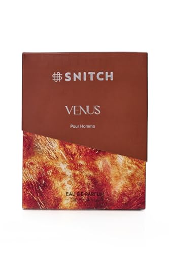 Image of Snitch Venus Pour Homme Eau de Parfum, 100ml, Luxury Men's Fragrance