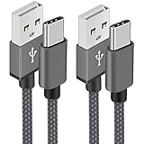 ✅【Stärkste Konstruktion】: Extra langes samsung S10 Typ C Ladekabel mit doppelt geflochtener Außenseite und hochwertigem Aramidfaserkern,Kombinieren Sie den kugelsicheren 250d-Faserkern,Machen Sie das USB C Ladekabel langlebiger und verwicklungsfrei.Es hat 20.000 Biegetests bestanden und Zugkraft um 200% erhöht kann dem täglichen Gebrauch problemlos standhalten.
