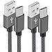Produktbild USB C Kabel,Typ C Ladekabel [2 Stück 2M] Nylon 3A Schnellladekabel USB C Ladekabel für Samsung Galaxy S20 FE S10 S9 S8+ A51 A50 A41 A40 A71 A70 A20e A21s,Note 8 9,Huawei P10/P20/P30 Lite/P20 Pro,Redmi