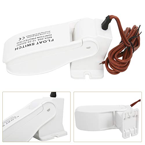 Amarine Made 1500Gph 12V Boat Bilge Pump Marine Plumbing Electric Bilge Pump With Float Switch-29Mm Id Hose Low Noise #TOP2