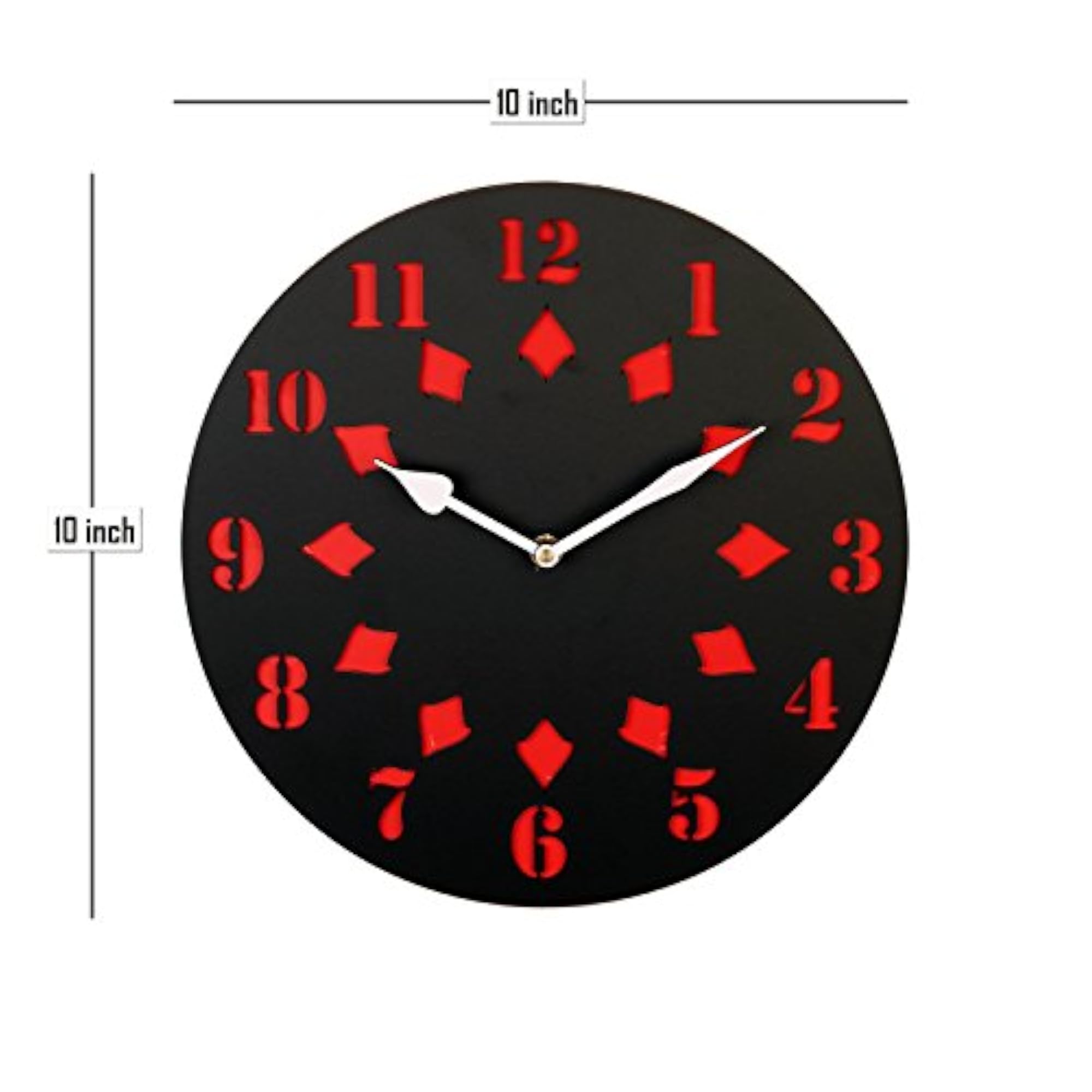 Designer Wooden Wall Clock for Home and Kitchen