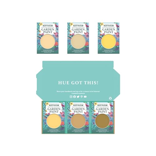 Rust-Oleum Garden Paint in Satin Finish – Warming Yellows Tester Box