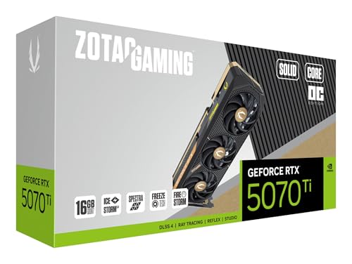 Zotac Gaming GeForce RTX 5070 Ti Solid Core OC GDDR7 - Scheda video - Immagine 6