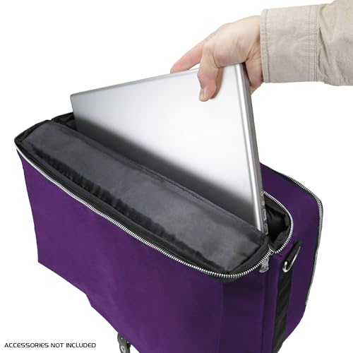 Image of ENHANCE Collector's Edition MTG Bag fits Deck Boxes, Top Loader Binder, Commander Deck, & More TCG Accessories - TCG Travel Bag with Card Defender Screen, Customizable Interior (Dragon Purple)