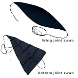 Reed123 Bassoon Swab Bundle: Wing Joint Swab and Bottom Joint Swab, Cleaner Than Brushes and Universal Swabs