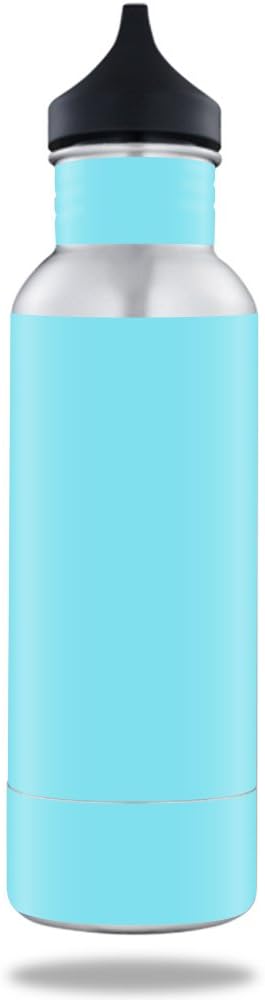 MightySkins Skin Compatible with BottleKeeper 12 oz Standard wrap Cover Sticker Skins Solid Baby Blue