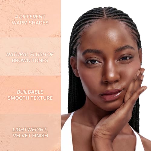 Image of Dasique Blending Mood Cheek #01 Warm Blending | 4 Blendable Shades | Pressed Powder Blush Palette for Cheeks | Silky & Soft Blur Finish | Lightweight Blush for Cheeks | Korean Makeup | Vegan