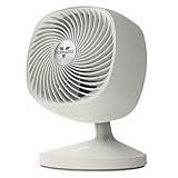 Vornado MOVIO™ 6 Personal Air Circulator Fan with Omniwave™ Multi-Axis Oscillation, Energy Efficient DC Motor, Easy Clean Removable Grille, 12-Hour Timer, RF Remote Control, Quiet Operation Desk Fan