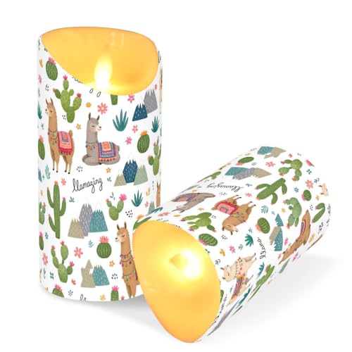 Velas LED de alpaca sin fuego para evitar manchas de cera en casa 3
