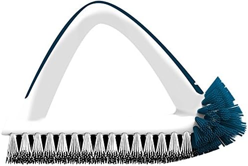 Unger 2-in-1 Bath and Tile Scrubber Brush Tool