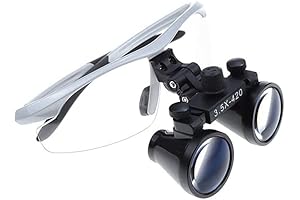 3.5x Binocular Ultralight Loupe Glasses for Enhanced Surgical Accuracy