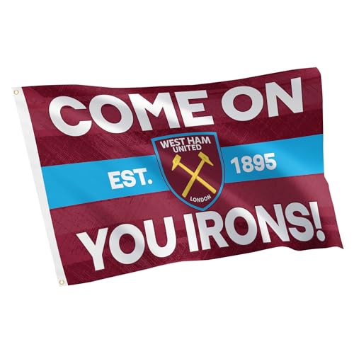 Desert Cactus West Ham United Flag Hammers Football Soccer 100% Polyester Indoor Outdoor 3x5 Feet Banner (Flag G)
