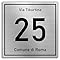 TARGA CON NUMERO Civico Nome ,logo Comune E Via Misura 15x20 Cm. EUR 13,99 - FR - Foto 9