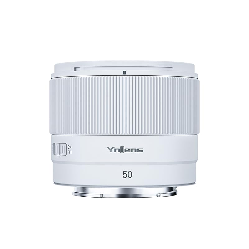 Objectif sans miroir 50F1.8S DA pour Sony E-Mount blanc polyvalent