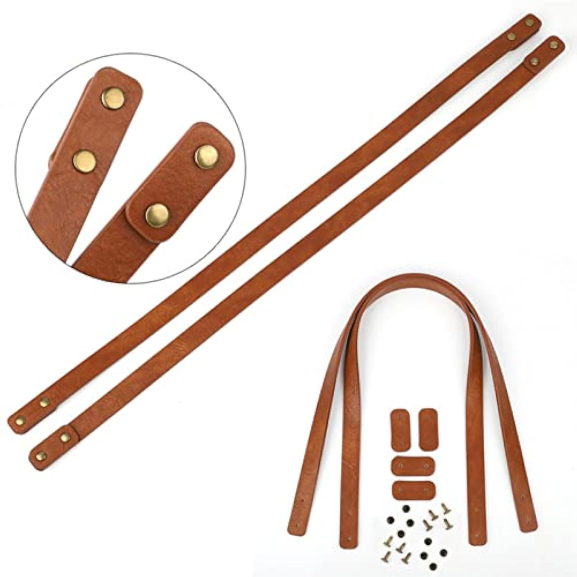 PU Leather Shoulder Bag Belt Strap, Adjustable