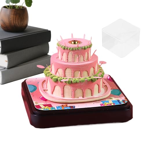 Calendrier de bureau 3D 2026 bloc-notes papier détachable pour école