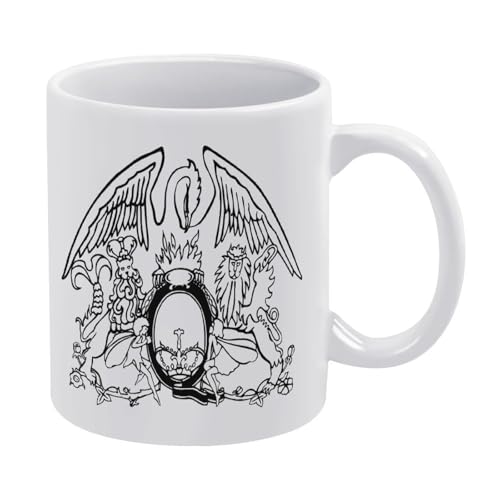 �}�O�J�b�v Queen �N�C�[�� �o���h Mugs �J�b�v �R�[�q�[�J�b�v 330ml ����J�b�v �n�ӃR�b�v �H�� �ϔM �ϗ� �k�� ������ ���� �r�[�� �l�C �� ��e�� �a���� �R�[�q �I�t�B�X ������� �v���[���g ���蕨