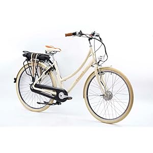 Tretwerk Pedelec E-Classic E-bike voor dames, 28 inch, met bagagedrager en 7 versnellingen, Shimano Nexus naafschakeling…