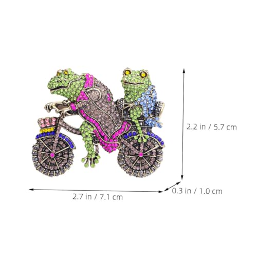 Broche grenouille pour fixer et décorer vos vêtements et chapeaux - 2